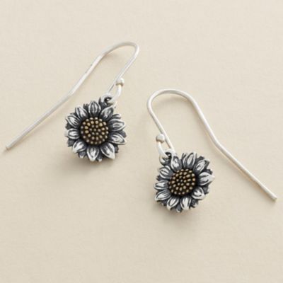 Wild Sunflower Ear Hooks James Avery