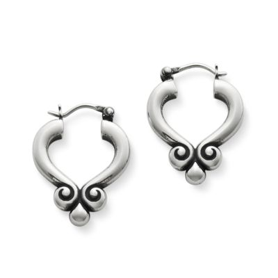 Scrolled Ear Posts - James Avery