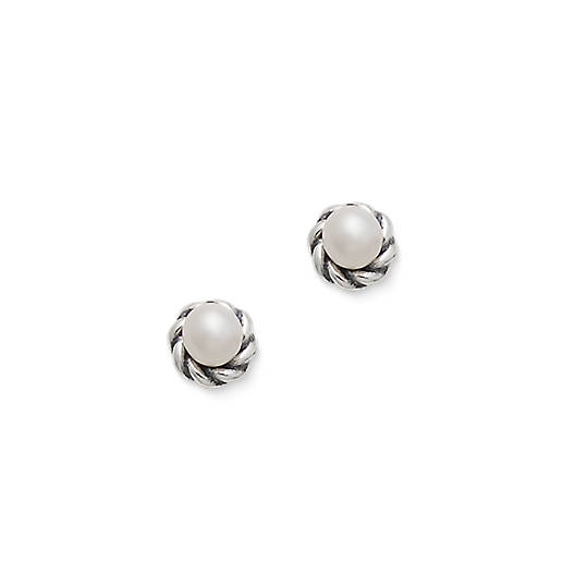 View Larger Image of Petite Cultured Pearl Ear Posts