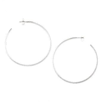 Classic Hammered Hoops, Extra Large - James Avery