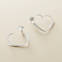 View Larger Image of Forged Hearts Ear Posts