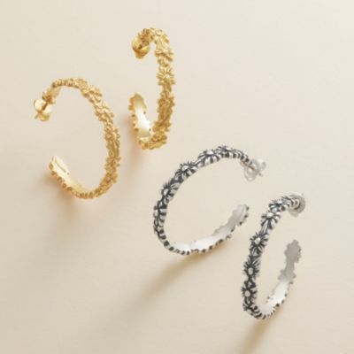 Margarita Hoops, Large James Avery