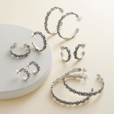 Margarita Hoops, Large James Avery