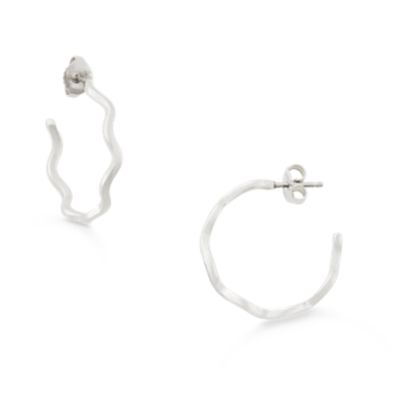 Squiggle Hoop Earrings thumbnail 8
