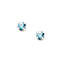 View Larger Image of Blue Topaz Gemstone Ear Posts
