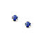 View Larger Image of Lab-Created Blue Sapphire Gemstone Studs