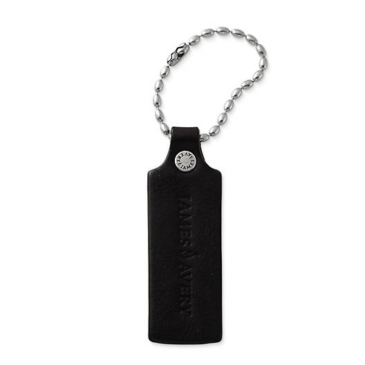 View Larger Image of Leather Logo Tag Chain