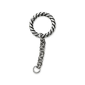 Changeable Chain Twisted Wire Charm Holder