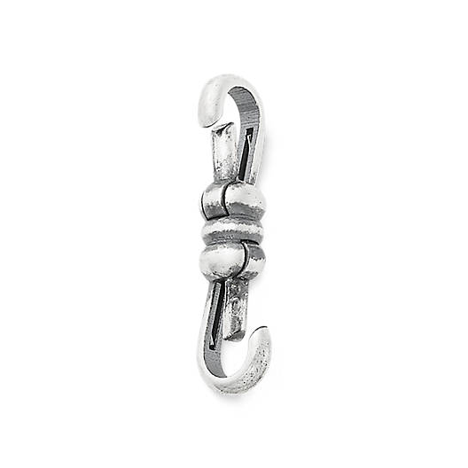 Sterling Silver Rope Charm Holder 10241 
