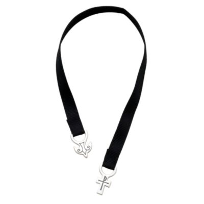 Dove and Cross Ribbon Bookmark