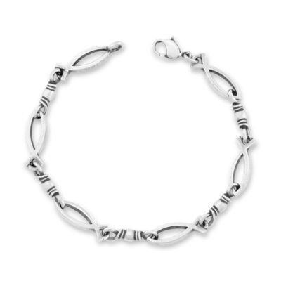 James Avery Fishers of Men Stainless Steel Line Bracelet