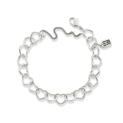Connected Hearts Charm Bracelet