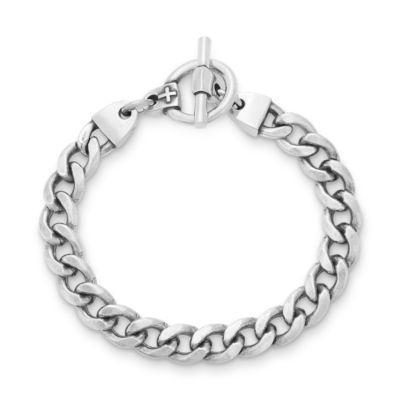 James Avery Fishers of Men Stainless Steel Line Bracelet - Extra Large