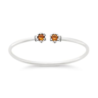 Cherished Birthstone Flexible Cuff Bracelet