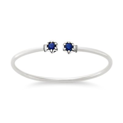 Cherished Birthstone Flexible Cuff Bracelet