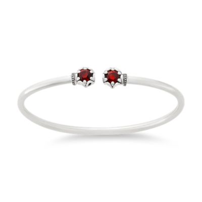 Cherished Birthstone Flexible Cuff Bracelet