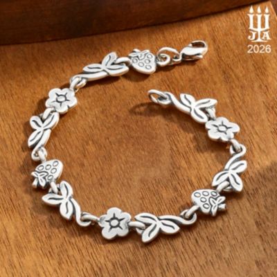 Strawberry Link Bracelet