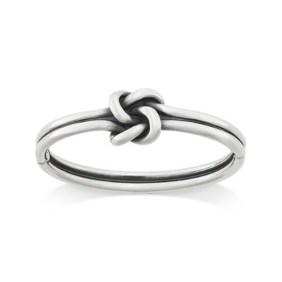 Original Lovers' Knot Hinged Bangle Bracelet