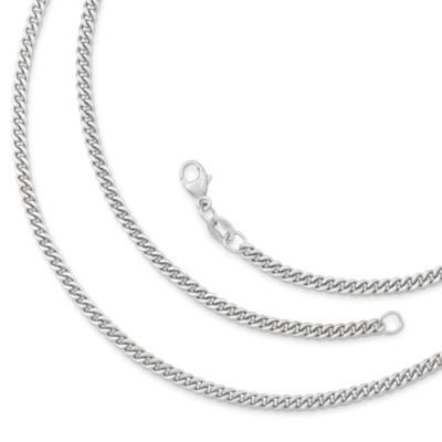 Silver Chain Necklace, Thin Chain Necklace, Stacking Necklace