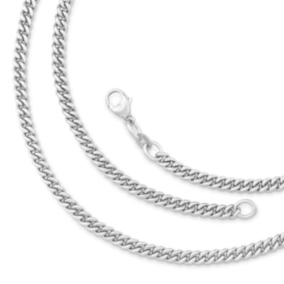 50 Pcs - 18/24/30 Inch Antique Silver Color Necklace Chain for