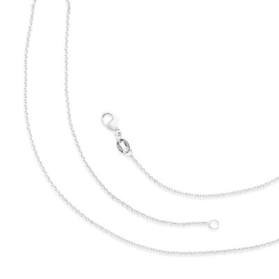 James Avery 18K White Gold Fine Cable Chain - 18 in.