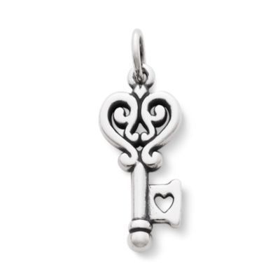 James avery key hot sale to my heart charm