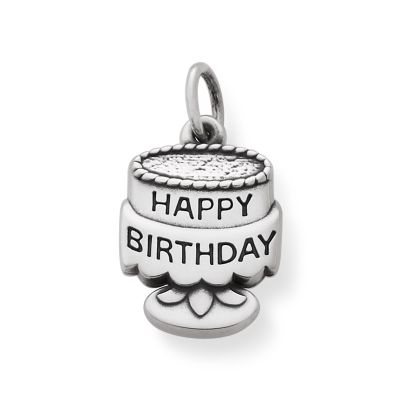 James Avery Enamel Birthday Cake Charm - Pink