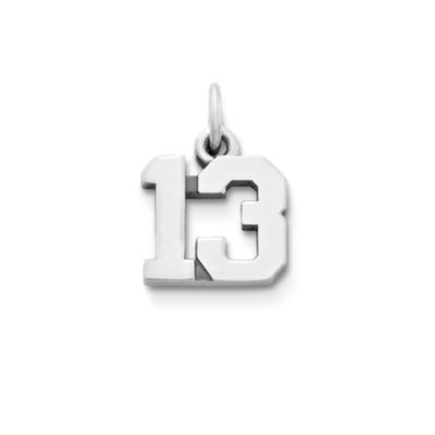 Ivy League Number Charm