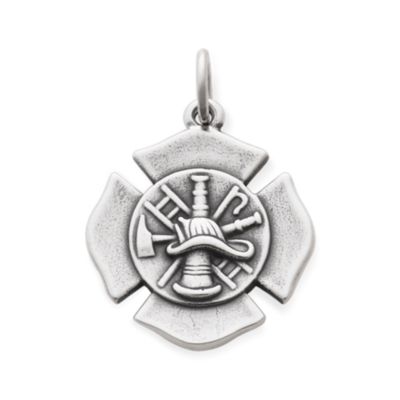 Firefighter hot sale necklace charms