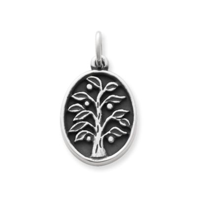 Pack of 50 Tree of Life Charms Jewelry Making Silver Color DIY