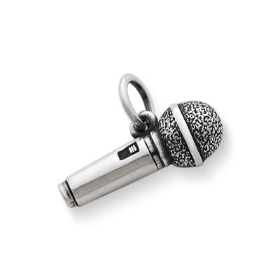 Microphone Charm Bracelet