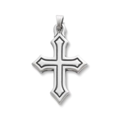 Mens cross necklace james on sale avery