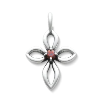 OCTOBER CREATED PINK SAPPHIRE PENDANT - McKenzie & Smiley Jewelers