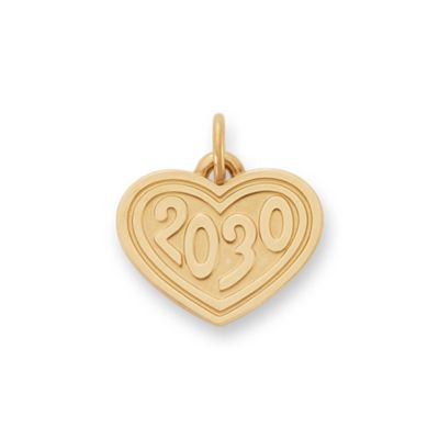 Heart Year Charm