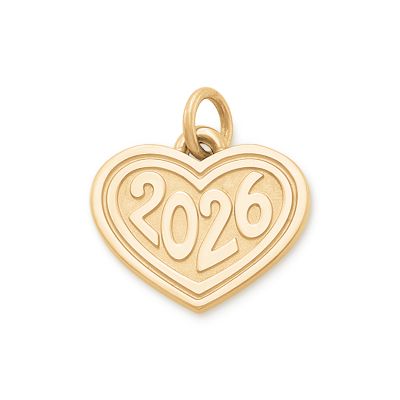 Heart Year Charm