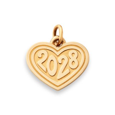 Heart Year Charm 