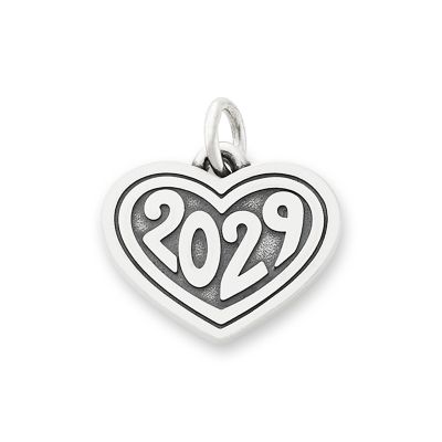 Heart with Year Charm