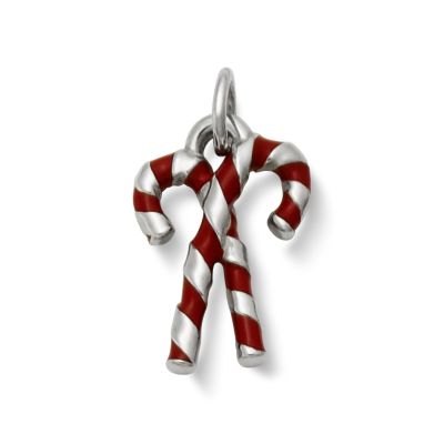 10 Enamel Peppermint Candy Charms | Hackberry Creek