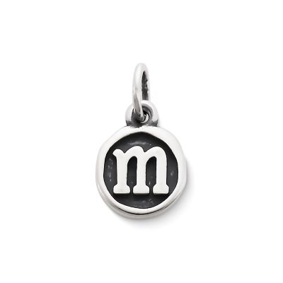 Vintage Type Initial Charm
