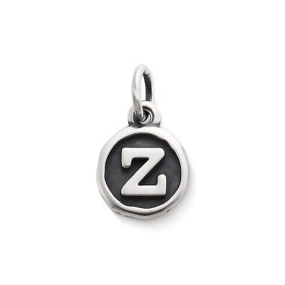 Vintage Type Initial Charm