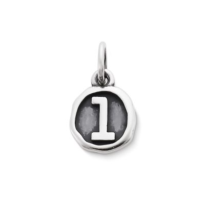 Vintage Type Initial Charm