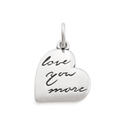 James Avery Enamel and Sterling Silver Love Letter Charm
