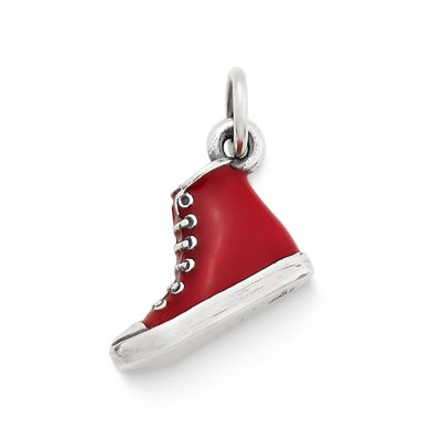 James Avery Enamel High-Top Sneaker Charm - Red