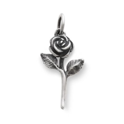 Rose Charm for Bracelet or Necklace