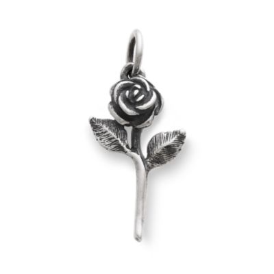 James avery rose hot sale ear posts