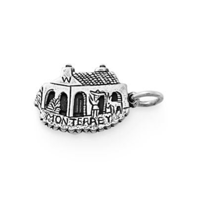 Monterrey Cabin Charm in Sterling Silver