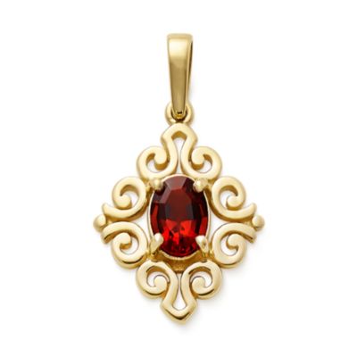 Spanish Lace Birthstone Pendant
