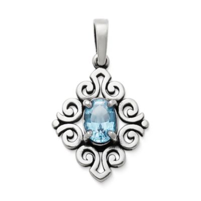 Spanish Lace Birthstone Pendant