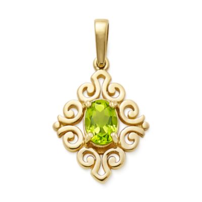 Spanish Lace Birthstone Pendant