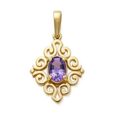 Spanish Lace Birthstone Pendant